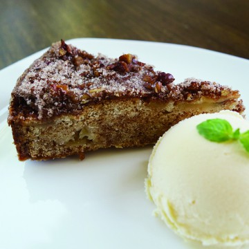 新作「りんごケーキ」…