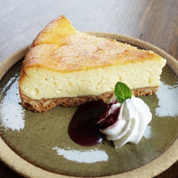 チーズケーキできまし…