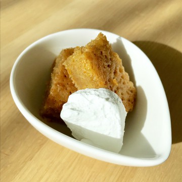 キャロットケーキを焼…