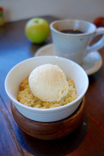 【冬限定スイーツ】アップルクリスプ